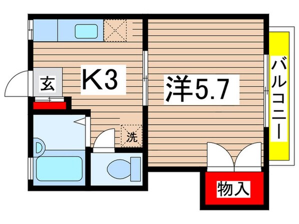 メゾン大塚の物件間取画像